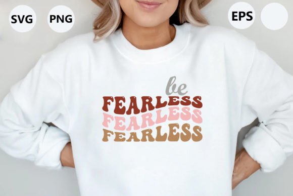 Be Fearless: Christian Retro Graphics & T-Shirt Designs