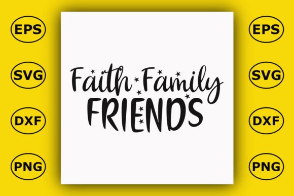 Christian T Shirt Design: Faith Family Graphics