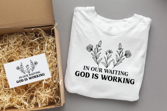 In Our Waiting God is Working Jesus SVG Review