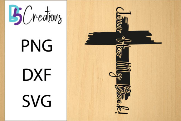 Jesus Has My Back Shirt Design Graphics & T-Shirt Designs