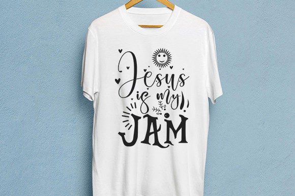 JESUS Quotes SVG Design 22 for T-Shirt Graphics
