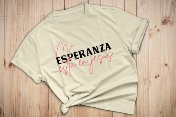 Mi Esperanza Esta En Jesus Spanish Svg Graphics
