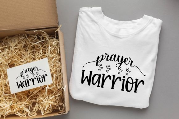 Prayer Warrior Jesus SVG: Graphics & T-Shirt Designs